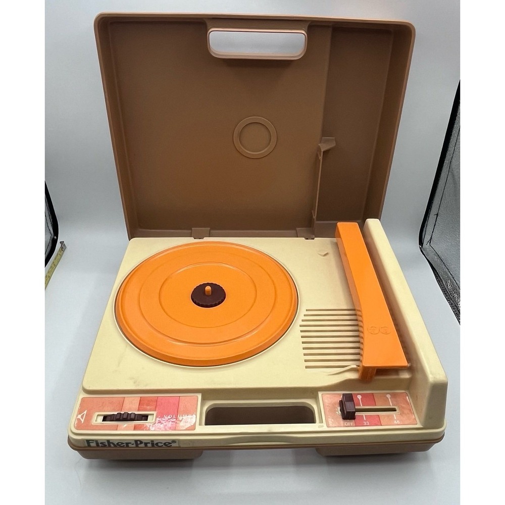 Vintage 1978 Fisher-Price Record Player Model 825 – Fully Electric – Retro Kids